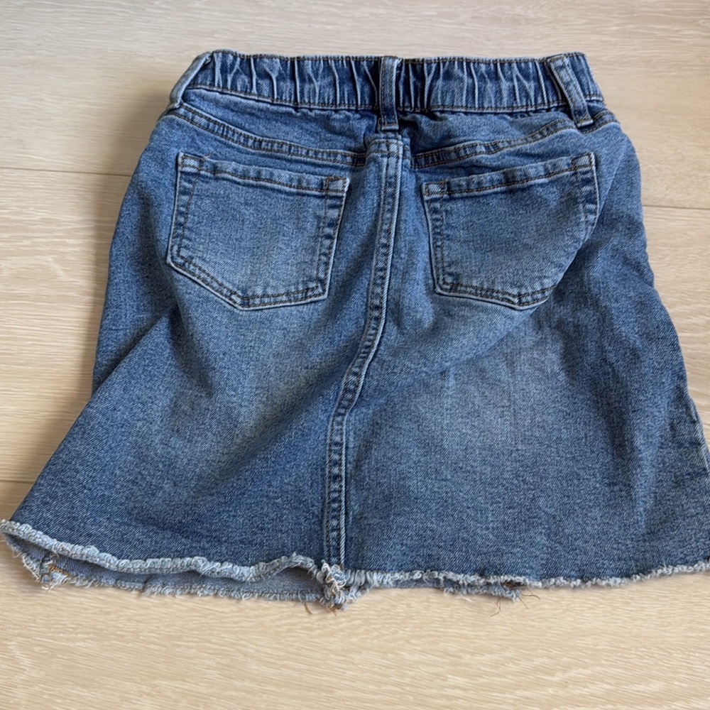✨ Cat & Jack Distressed Blue Denim Skirt - Picture 6 of 6